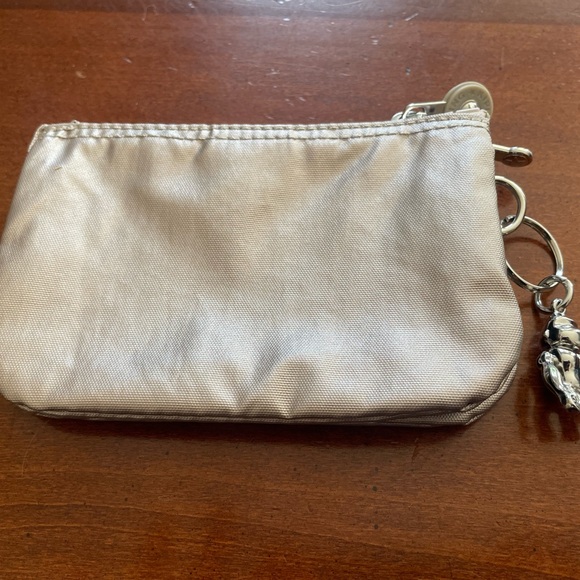KIPLING Creativity Large Zip Metallic Pouch Multifunction Organizer/Wallet. NWOT - Picture 4 of 6